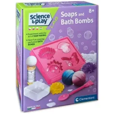 Science&Play: Set za izradu sapuna i kupeljske bombe - Clementoni