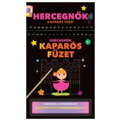 Kreativna bilježnica s grebalicom - Princeze
