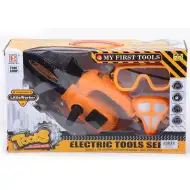 Set alata sa motornom pilom i zaštitnom maskom