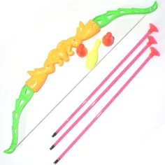 Set lukova s ​​vakuumskim strijelama i figurama za kuglanje 46 cm slika 2