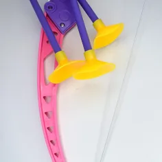Set ružičastih lukova s ​​vakuumskim strijelama 54 cm slika 3