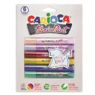 Set za bojenje tekstila 6 boja - Carioca