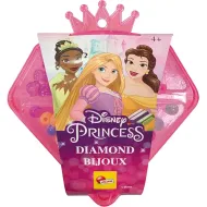 Set za izradu nakita Disney princeze u kutiji u obliku dijamanta - Lisciani
