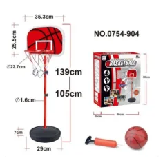Set za košarku sa loptom i pumpom slika 2