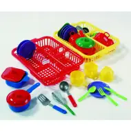 Set za sušenje kuhinjskih pribora, 17 dijelova