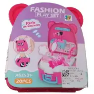 Set za uljepšavanje u pink ruksaku