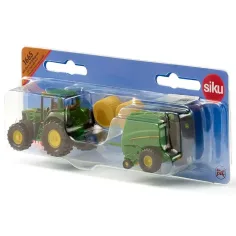SIKU John Deere traktor s balirkom 1/72 slika 3