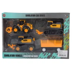Simulation Vehicle: Set radnih strojeva s kotačem za blato u više verzija, u pakiranju od 3 komada slika 3