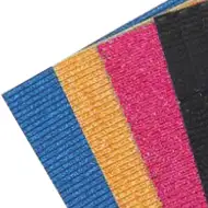 Sjajni plavi valoviti ukrasni karton 50x70cm 161g