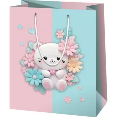 Slatka torba za poklone s uzorkom medvjedića velike veličine 26x13x33cm