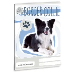 Slatke životinje - Border Collie karirani blok A/5