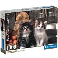 Slatki mačići HQC 1000-dijelni puzzle - Clementoni