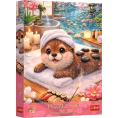 Smiješna vidra 500kom Premium plus kvalitetna puzzle - Trefl