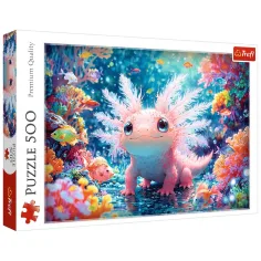 Smiješni Axolotl 500-dijelni puzzle - Trefl
