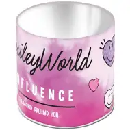 Smile ružičasti držač za olovke 10x11cm