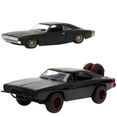 Brzi i žestoki: Dom Toretto Dodge Charger R/T 1970 & Dodge Charger Widebody 1968 metalni autić 2 komada u pakiranju 1/32 mjerilo 13cm - Jada Toys slika 2