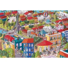 Sneaky Peekers: Paris UFT 1000 kom slagalica - Trefl slika 2