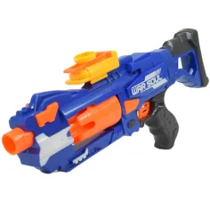 Soft Bullet Gun: Ručna puška s rotirajućim spremnikom za pucanje spužvom s patronama 44 cm slika 2