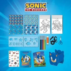Sonic Kreativni set bojica u torbi – Lisciani slika 3
