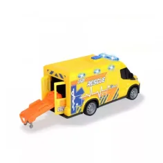 SOS Iveco hitna pomoć s zvukom i svjetlom 18cm - Dickie Toys slika 2