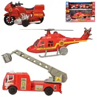 SOS. Station: 3-dijelni set vatrogasnih vozila sa helikopterom