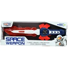 Space Weapon: Električni mač, svemirsko oružje sa svjetlom i zvukom, 49 cm slika 5