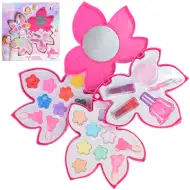 Sparkle &amp; Glitter: Troslojni set šminke u obliku lista s ogledalom