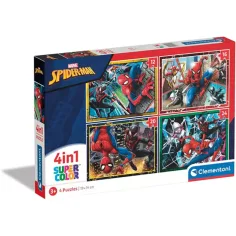 Spider-Man 4 u 1 puzzle - Clementoni