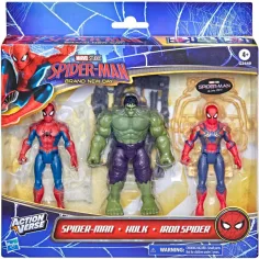 Spider-Man Novi dan: ActionVerse Akcijska figura 3-dijelni set – Hasbro
