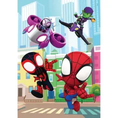 Spidey i njegovi čudesni prijatelji 60-dijelni maxi supercolor puzzle - Clementoni slika 2