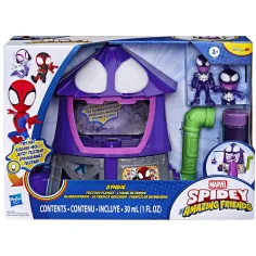 Spidey i njegovi čudesni prijatelji: Symbie Factory igraći set za puhanje mjehurića s 2 figure – Hasbro