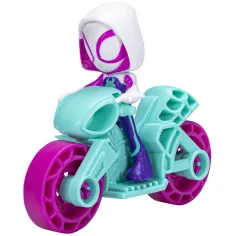 Spidey i njegovi super prijatelji: Ghost-Spider s motociklom – figura junakinje - Hasbro slika 2