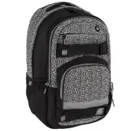 Spirit: Campus crno-bijela školska torba 46x32x19cm