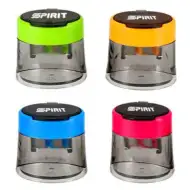 Spirit: Cappy prozirno šiljilo za olovke sa 2 rupe u nekoliko verzija