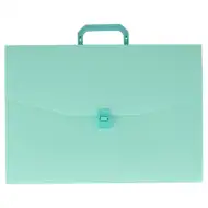 Spirit: Classic pastelno zelena mapa za dokumente sa ručkom A4