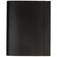 Spirit: Crna gumena kartonska mapa a4 debljine 30 mm