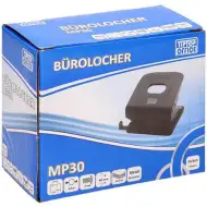 Spirit: Crna metalna bušilica za papir MP30