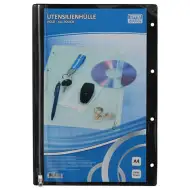 Spirit: Crna torbica sa patentnim zatvaračem A4 1kom