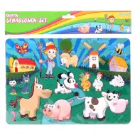 Spirit: Kreativni šabloni sa uzorkom životinja na farmi