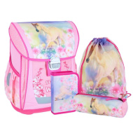 Spirit: Mladi i divlji roza set školskih torbi od 4 komada 38x28x17cm