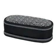 Spirit: My Bag sivo-crna ovalna pernica