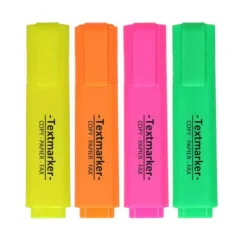 Spirit: Neon marker 4kom set za isticanje teksta s rezanim vrhom 1-4mm slika 2