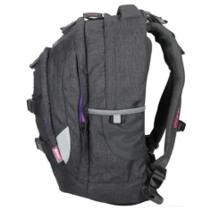 Spirit: Urban crna-ljubičasta ergonomska školska torba, ruksak slika 3