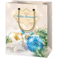 Sretan Božić, ukrasna velika poklon vrećica 40x56x20cm