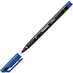 Stabilo OHPen universal F plavi alkoholni flomaster 0,7mm slika 2