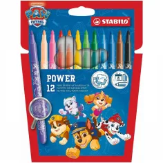 Stabilo: Paw Patrol Power debeli vrh filc olovka set od 12 komada