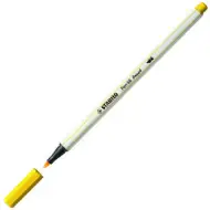 Stabilo: Pen 68 brush žuti tanki flomaster