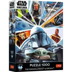 Star Wars A Mandalorijan Zajedno na putu 1000-dijelni premium puzzle - Trefl