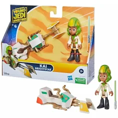 Star Wars: Avanture mladih Jedija - Set figura Kai Brightstar s kočijom 7,5 cm - Hasbro slika 3