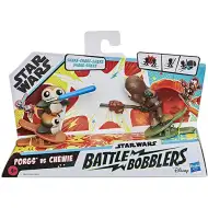 Star Wars Battle Bobblers Porgs vs Chewie štipaljka figura - Hasbro